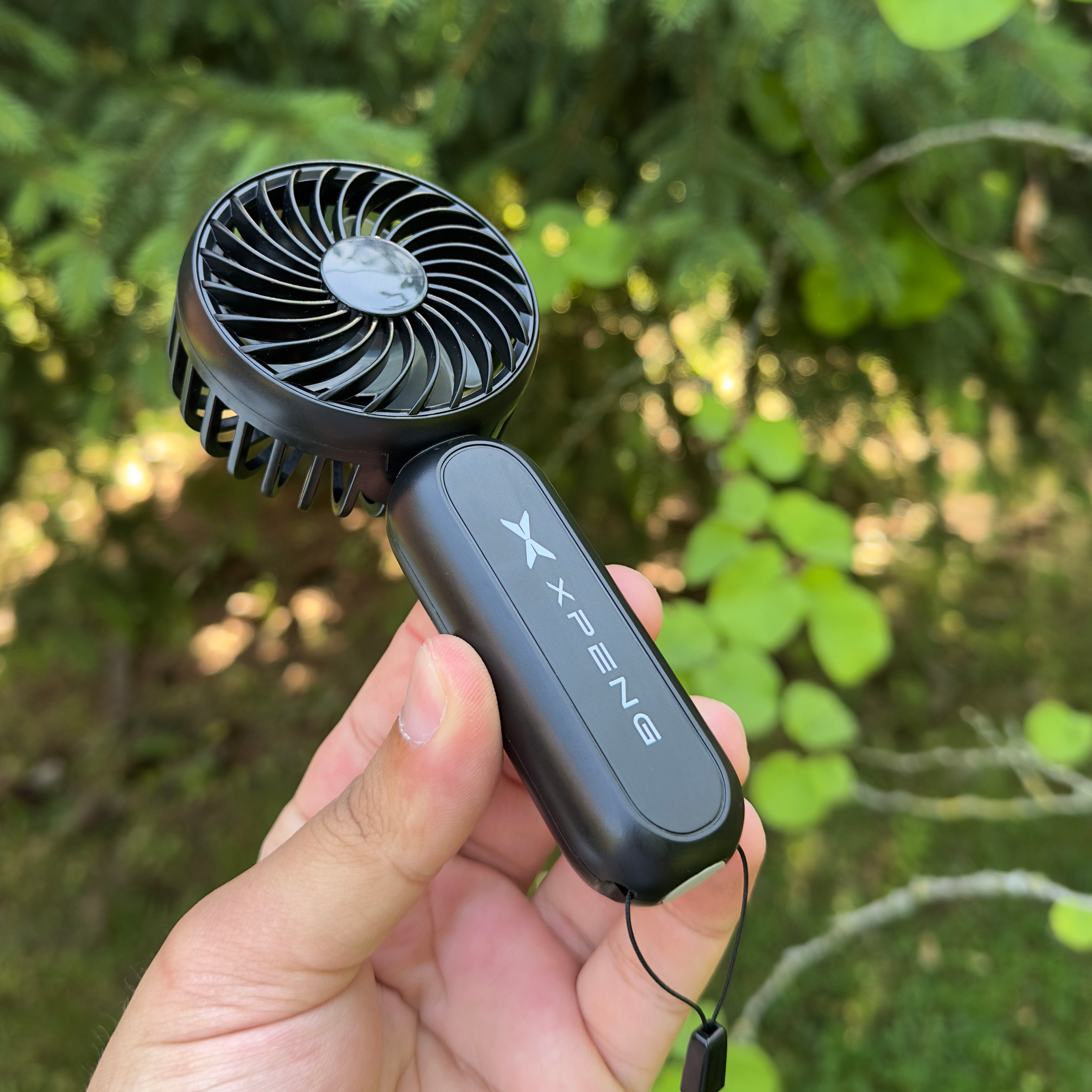 Ventilateur portable en plastique recyclé